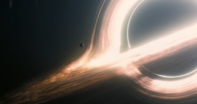 Černá díra, neasi. Zdroj: Interstellar/Paramount Pictures