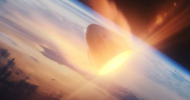 Animace návratu. Zdroj: SpaceX/NASA