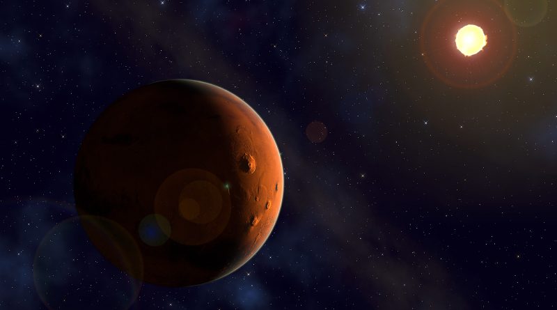 Mars, neasi. Zdroj: Kevin Gill/CC BY