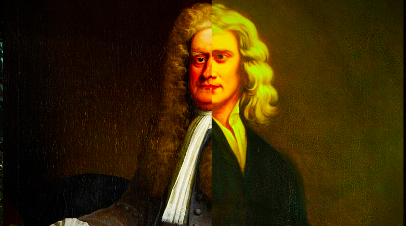 Isaac Newton. Zdroj: Public Domain