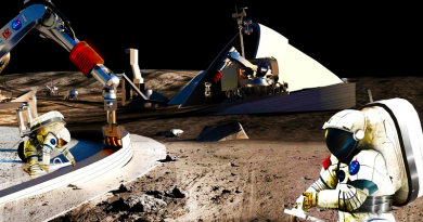 Lunární těžba, neasi. Zdroj: NASA