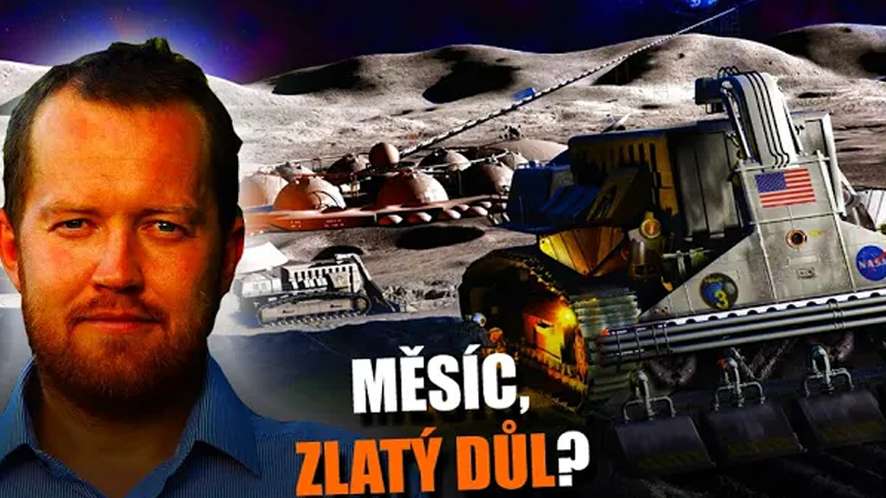 Co bychom mohli těžit (nejen) na Měsíci? Rozhovor s Petrem Brožem