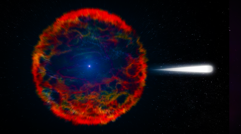 Supernova, neasi. Zdroj: NASA, vlastní