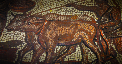 Starověká mozaika pluhu ze 3. století. Zdroj: Carole Raddato/CC BY 2.0