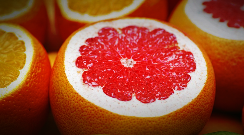 Grapefruit, neasi. Zdroj: Pixabay