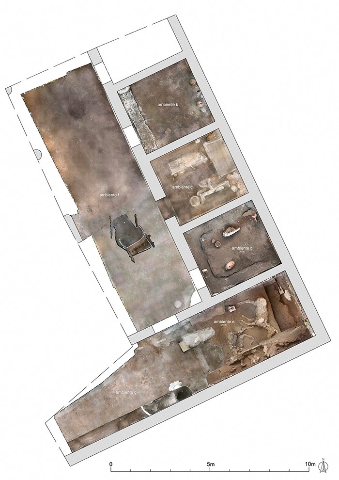Cimra otroků v Pompejích. Zdroj: Pompeii Archeological Park/MiC