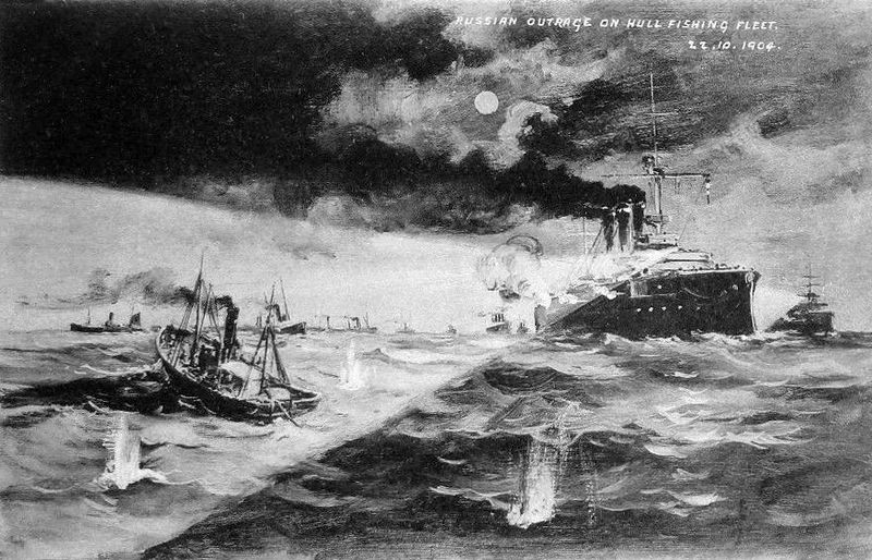 Incident ze Severního moře, zdroj: Valentine Series, 1904