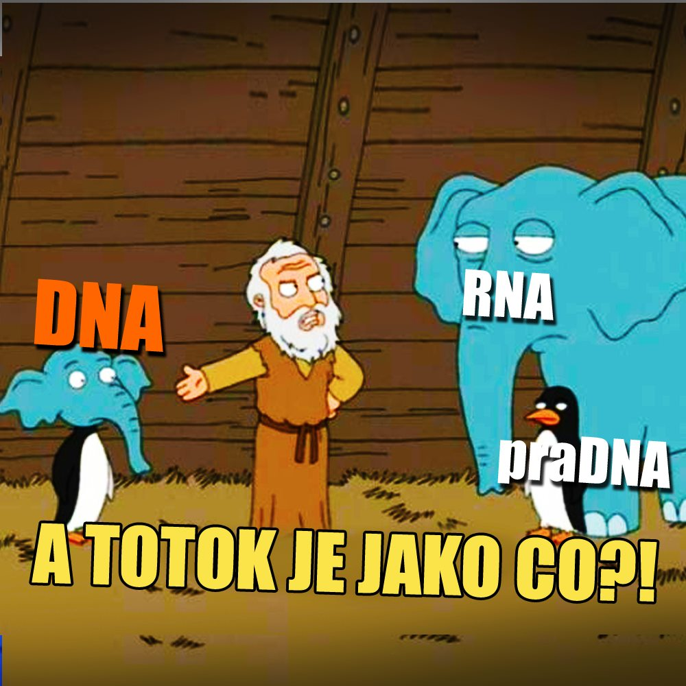 Není RNA jako DNA! Zdroj: Comery Central