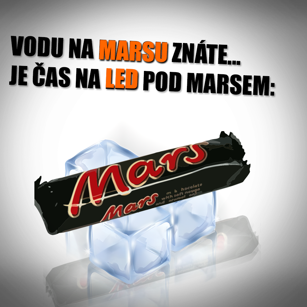 Není Mars jako Mars! Zdroj: Nestlé, vlastní