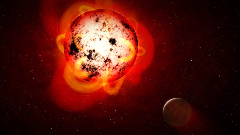 Existuje život kolem rudých trpaslíků? Planeta bez atmosféry šance snižuje