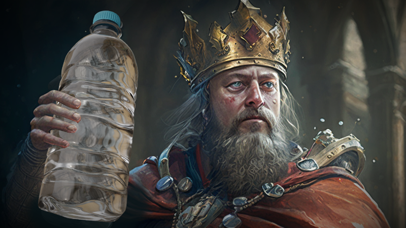 Voda v historii! Zdroj: Midjourney/vlastní
