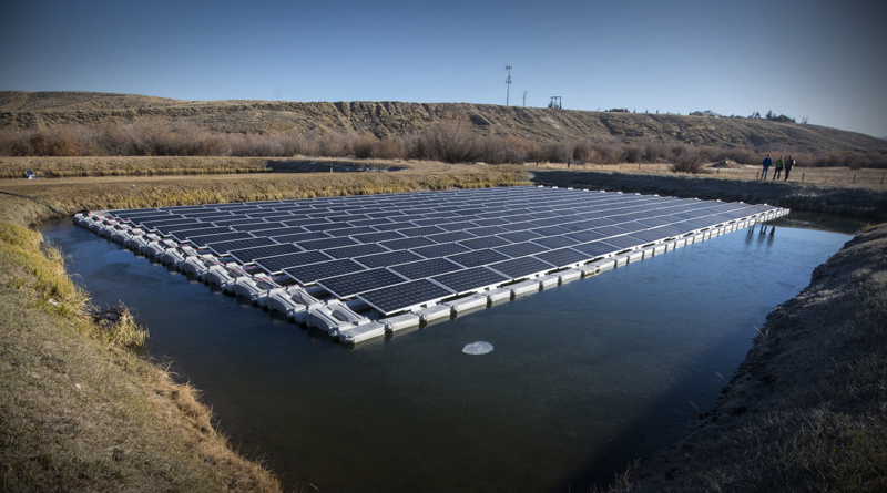 Plovoucí soláry, neasik. Zdroj: National Renewable Energy Lab