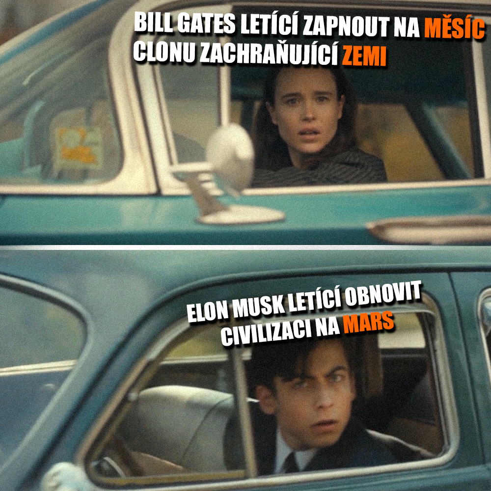 Různí miliardáři, různé vize budoucnosti! Zdroj: Netflix