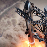 Starship poprvé dosáhla orbitální dráhy Starship, neasik. Zdroj: SpaceX