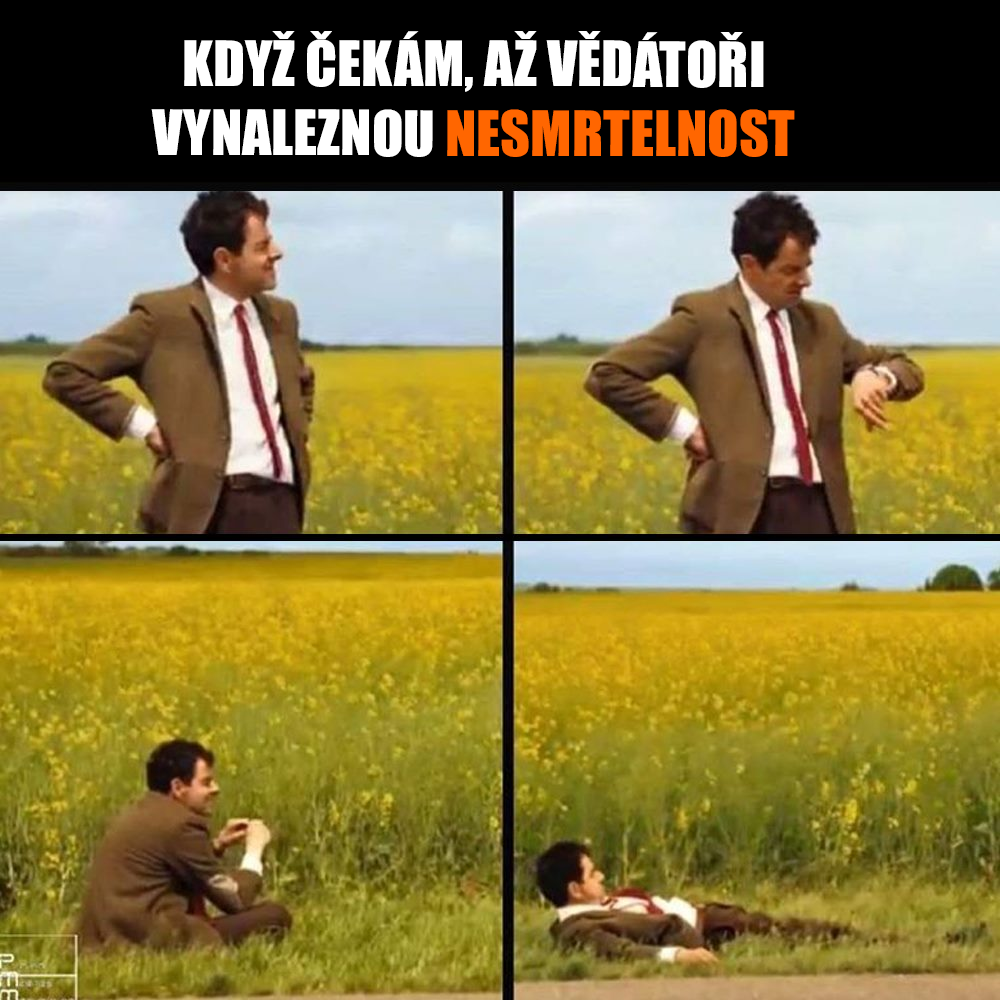 A čekám, a čekám... Zdroj: Channel 4, vlastní