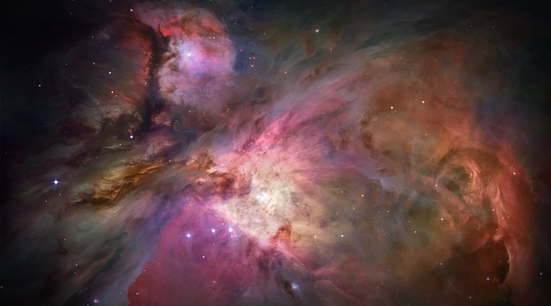 Mlhovina Orion, neasik. Zdroj: NASA