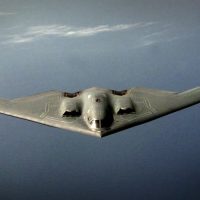 Bombardér B-2 je neviditelný vrchol kompozitního inženýrství B-2, neasik. Zdroj: Northrop Grumman