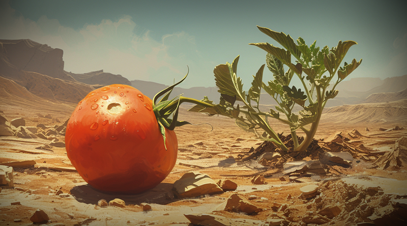 Super-rajče, neasik! Zdroj: Midjourney/vlastní