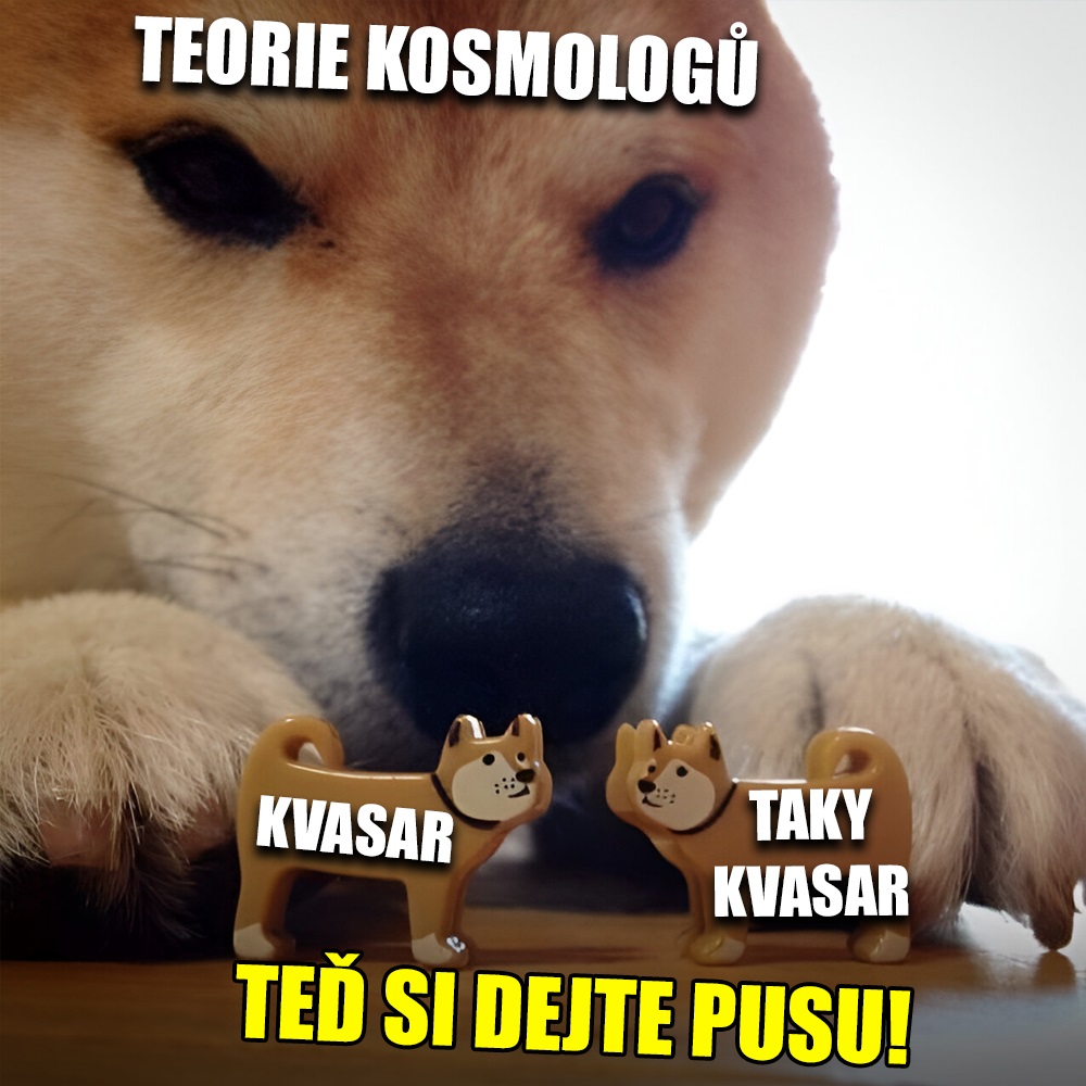 Kvasarům se moc nechce! Zdroj: Public Domain