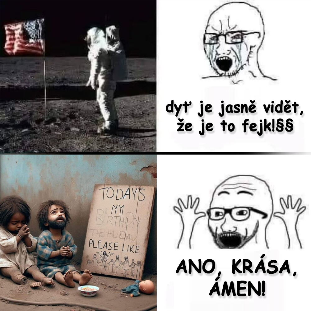 Slovem roku by měl být "AI slop". Zdroj: NASA, MJ