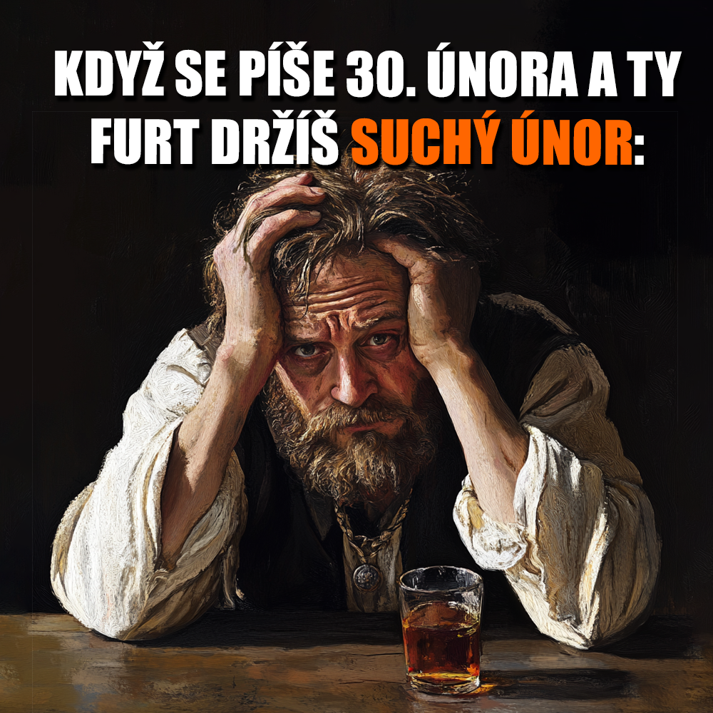 Suchý únor může být sušší, když se dělají reformy kalendáře! Zdroj: MJ/vlastní