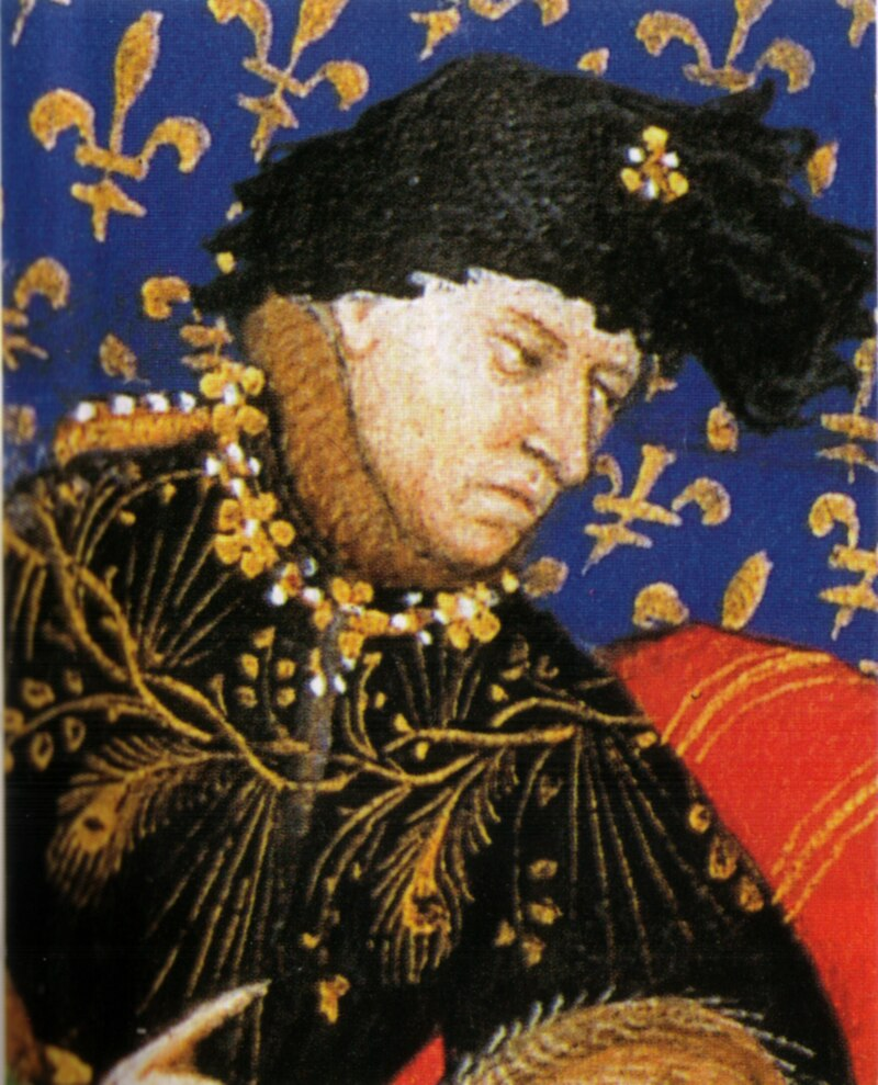 Carlo VI di Francia vypadal velmi zdravě. Zdroj: Public Domain