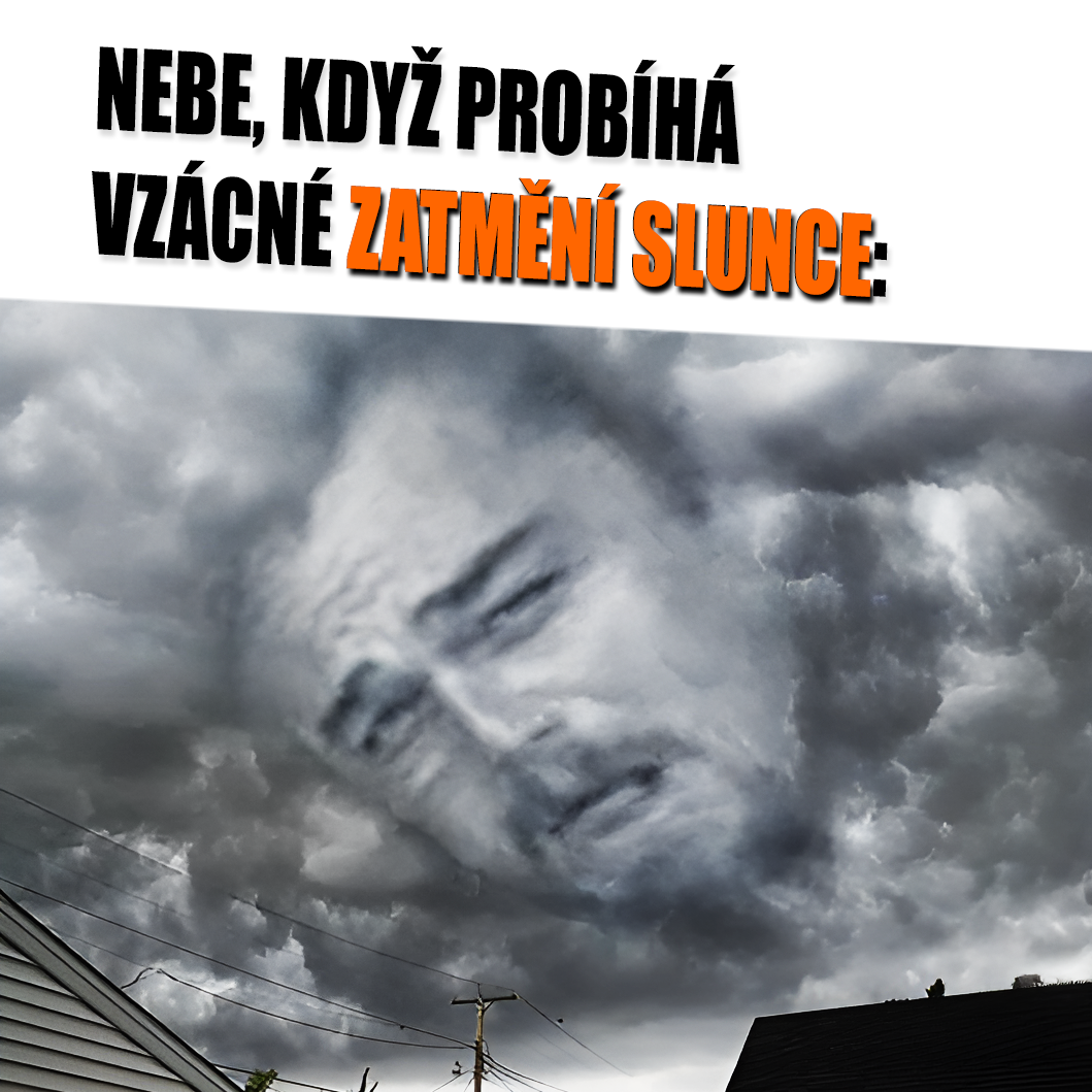 Zatmění Slunce na druhou! Zdroj: Public Domain