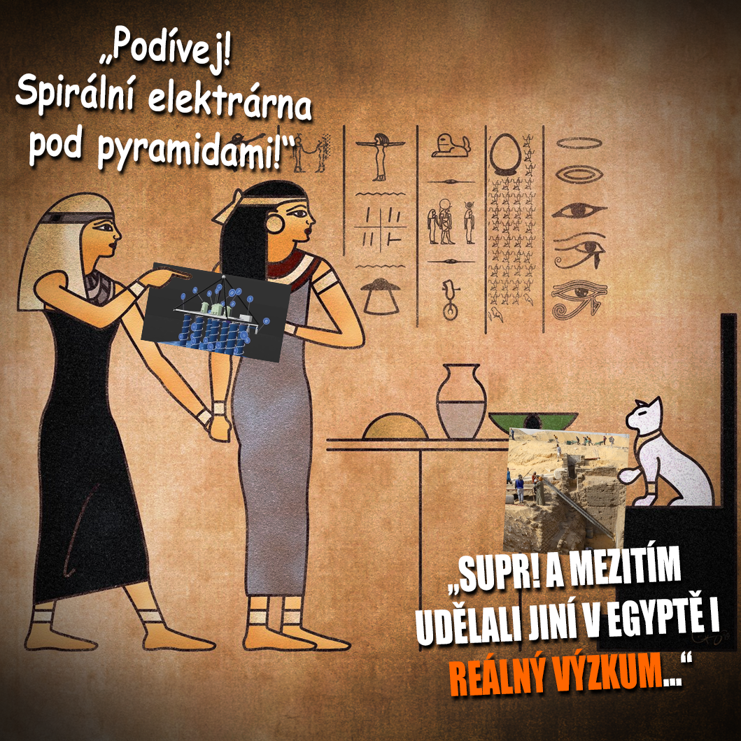 Egypt je stále ve zprávách! Zdroj: Chris C. Kelly, vlastní