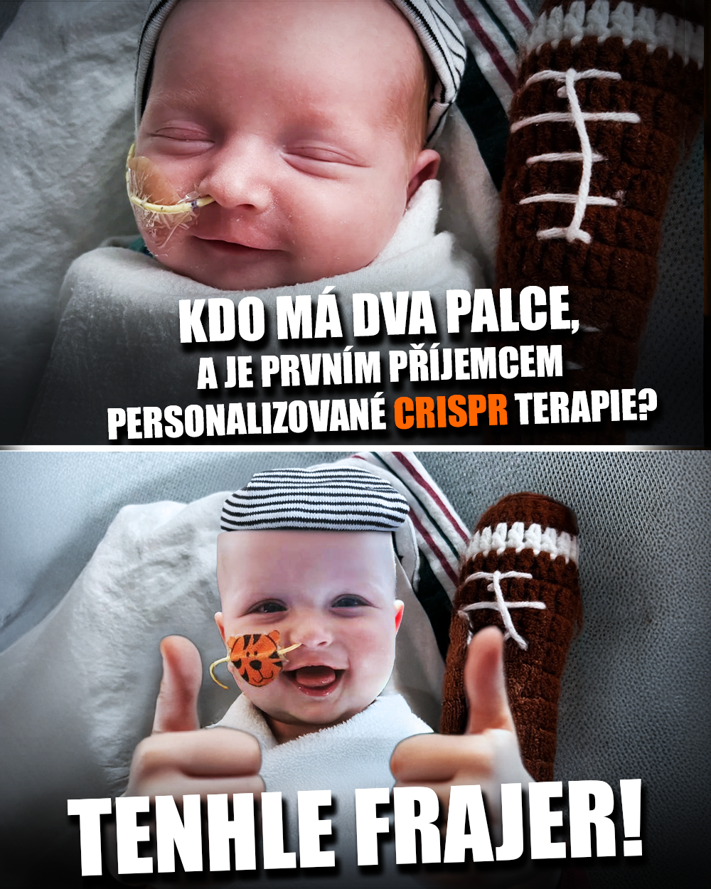 CRISPR opět zasahuje! Children's Hospital of Philadelphia, rodina Muldoonova