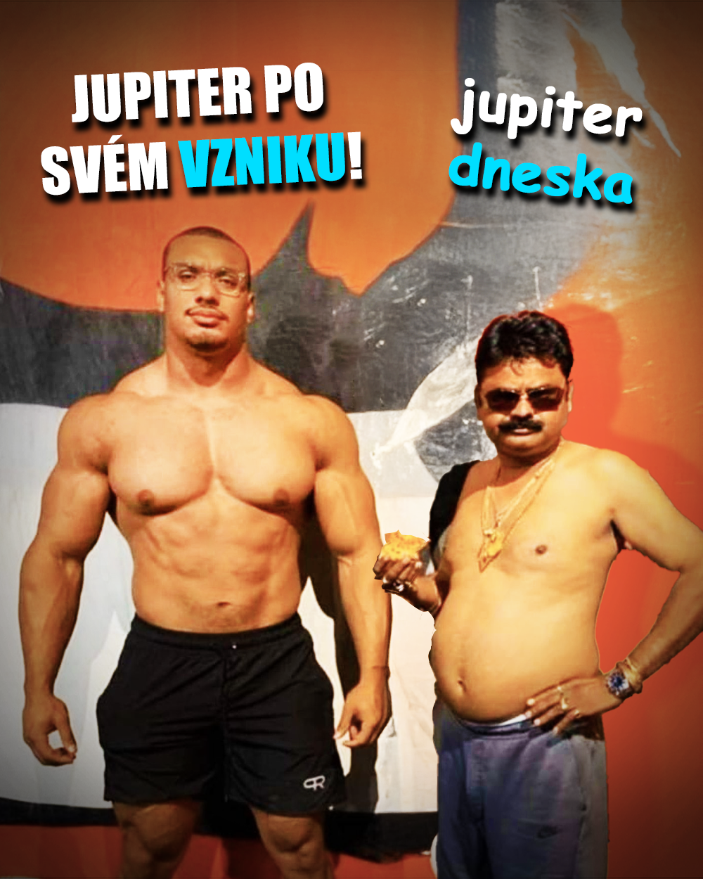 Jupiter je sice král, ale býval větším králem! Zdroj: WBBJJ, vlastní