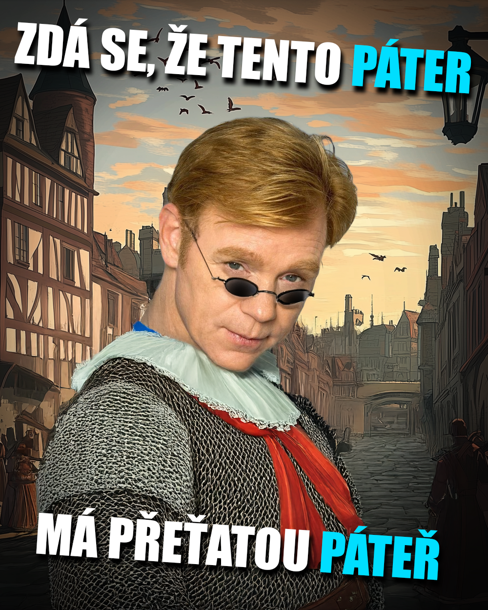 Středověk trvá! Zdroj: CBS, MJ/vlastní