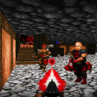 Hra DOOM, neasik. Zdroj: Id Software