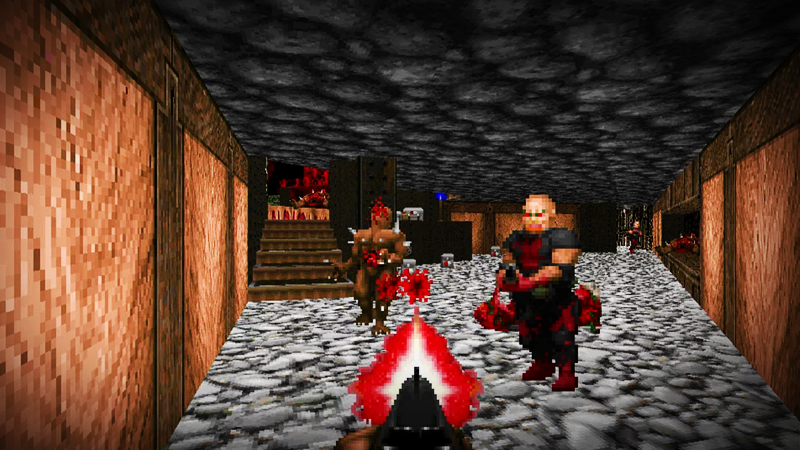 Hra DOOM, neasik. Zdroj: Id Software