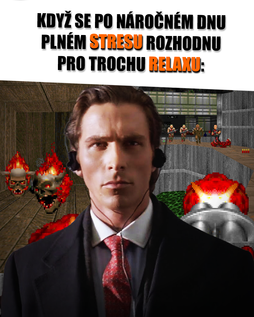 Hry mohou být pro hráče... kontraintuitivní. Zdroj: Id Software/Liongsgate, vlastní