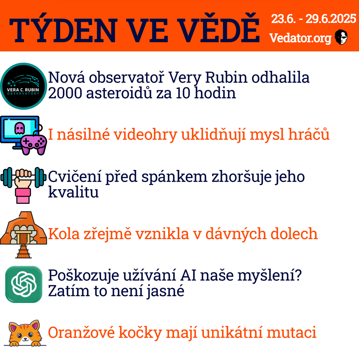 26 týden ve vědě roku 2025! Zdroj: CC BY, Apple, vlastní