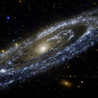 Andromeda, neasik. Zdroj: NASA