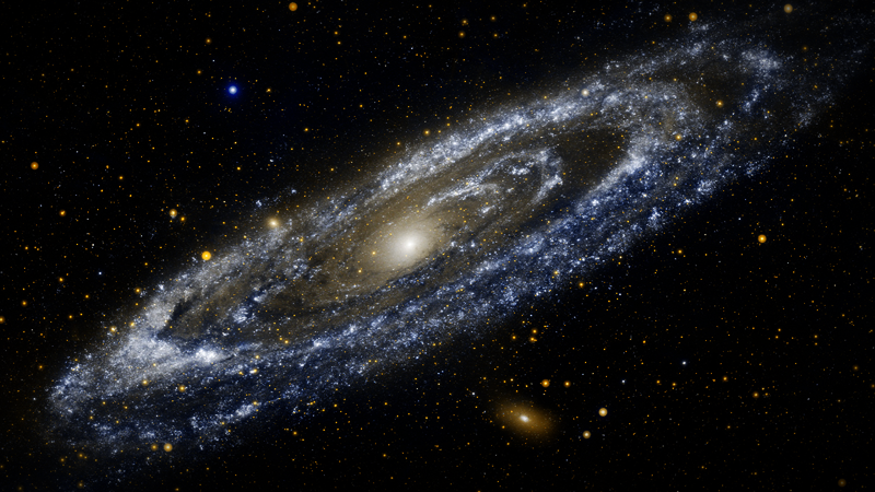 Andromeda, neasik. Zdroj: NASA