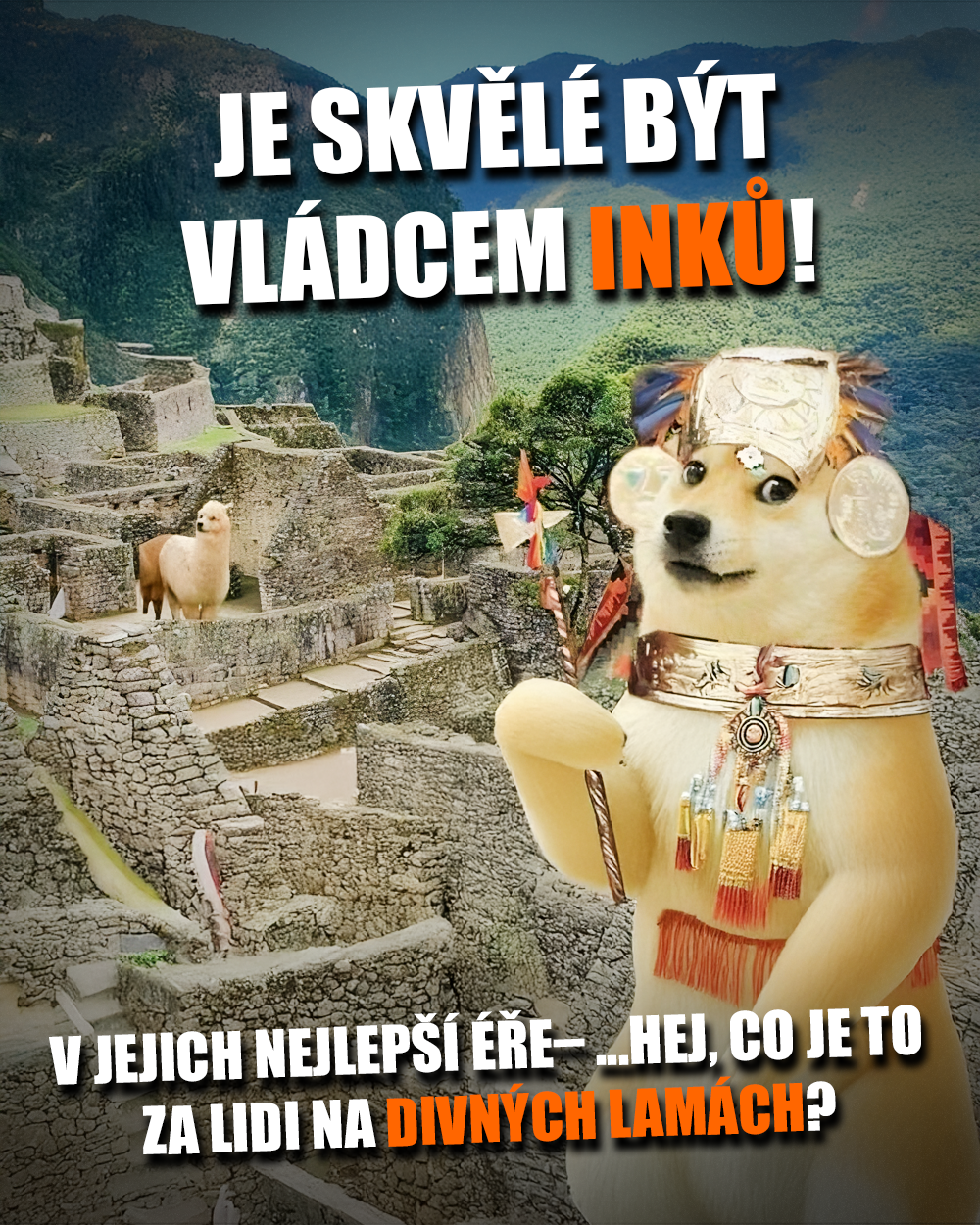 Inkové to měli na vlásku... Zdroj: Public Domain, vlastní