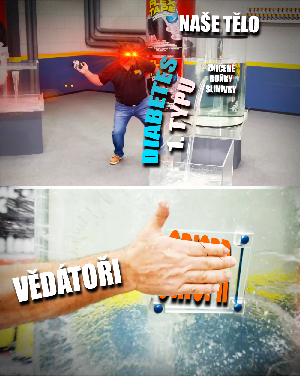 Oprava diabetes, tentokrát lépe? Zdroj:  Phil Swift/vlastní