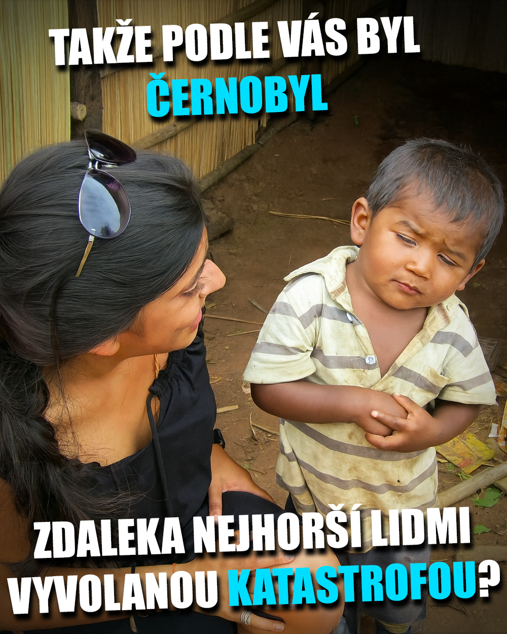 Bhopal je z hlediska lidského utrpení srovnatelný, ne-li horší než Černobyl. Zdroj: vlastní