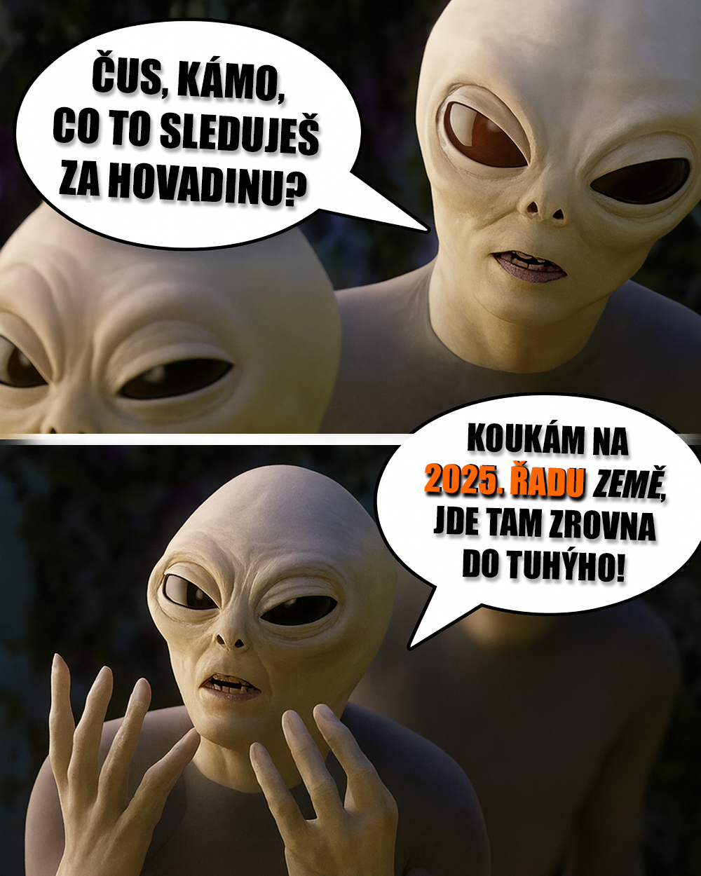 A přitom se nakonec beztak zas nic nestane! Zdroj: GPT/vlastní