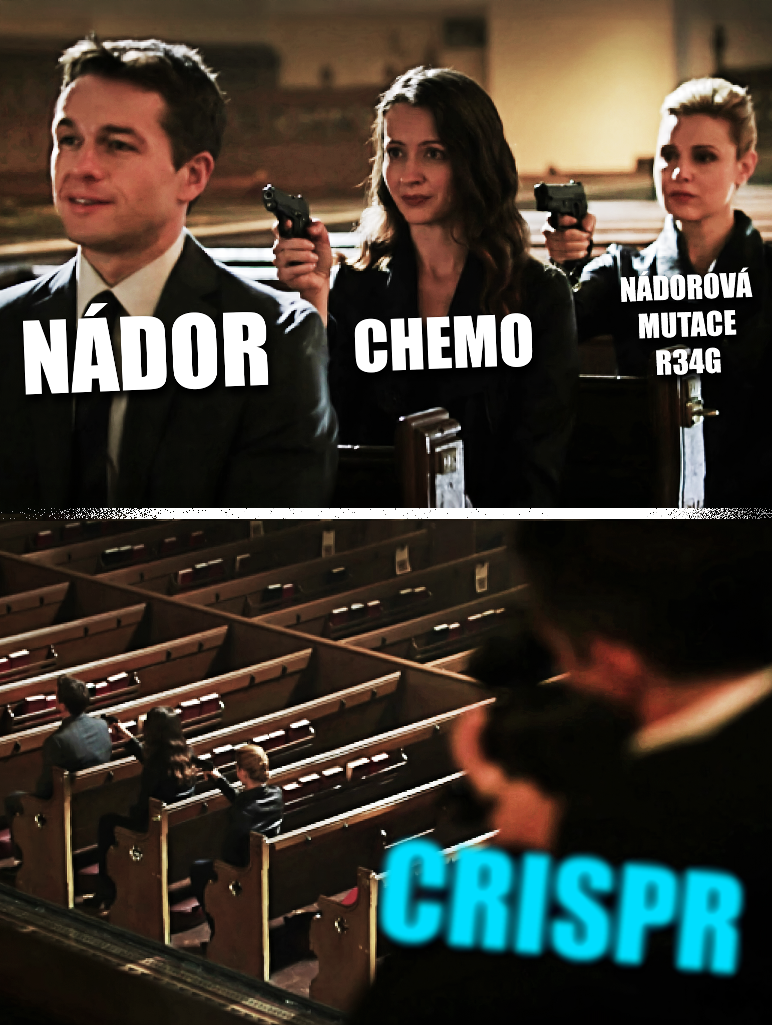 CRISPR umí v léčbě rakoviny divy! Zdroj: CBS, vlastní