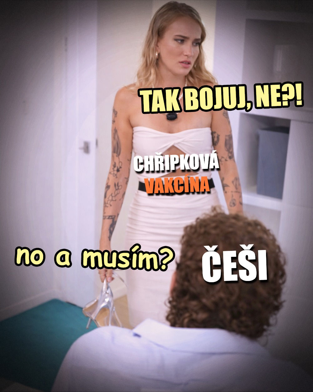 Chřipka by byla o tolik snadnější... Zdroj: FTV Prima, vlastní