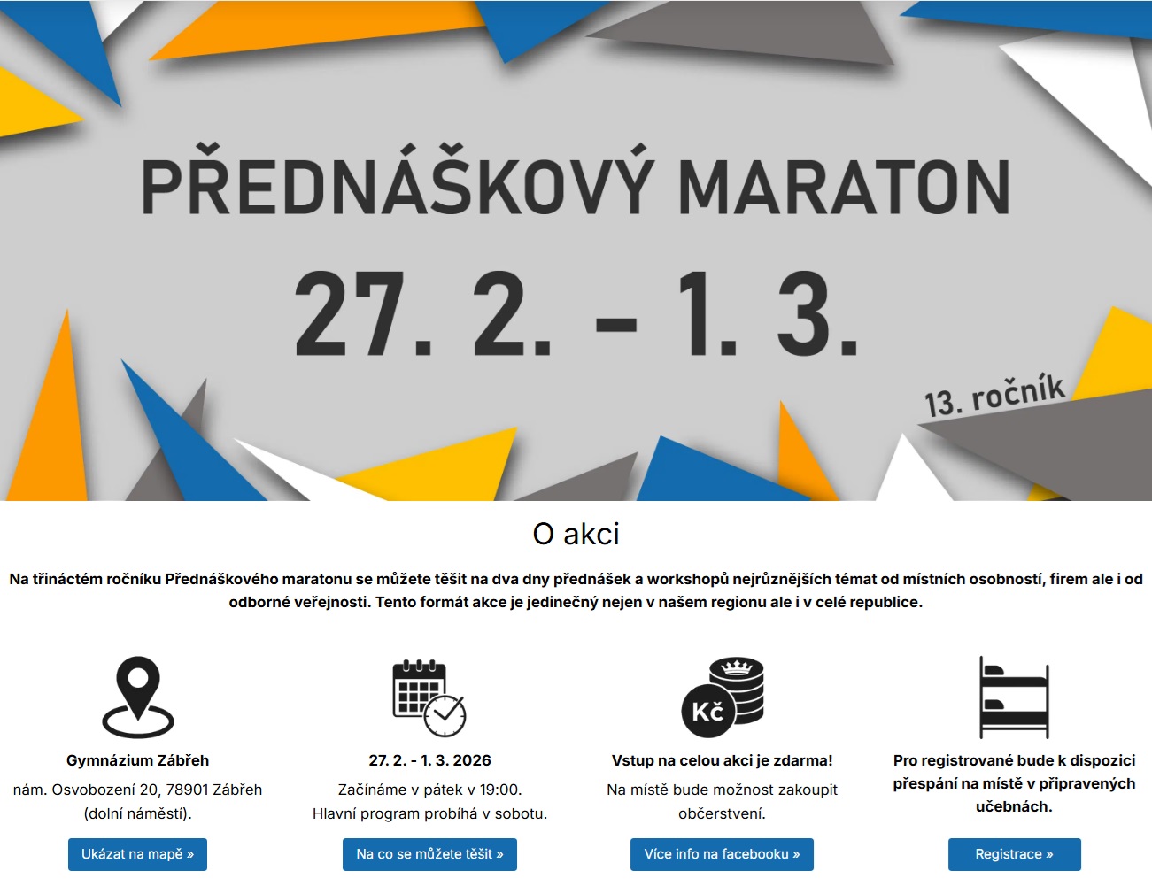 Přednáškový maraton v Zábřehu – Vědátor vs. Harry Potter
