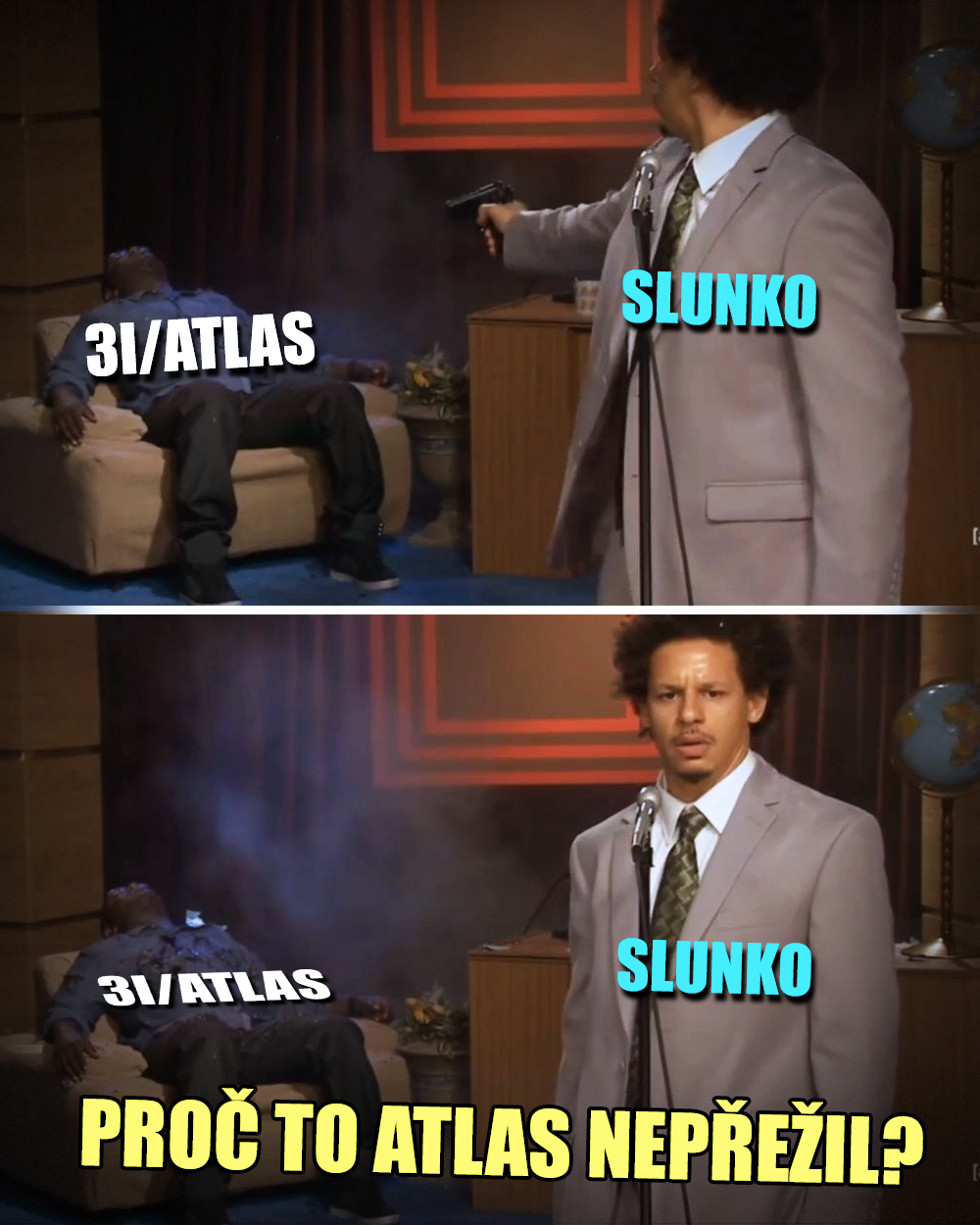 Atlas doatlasoval... Zdroj: Comedy Central