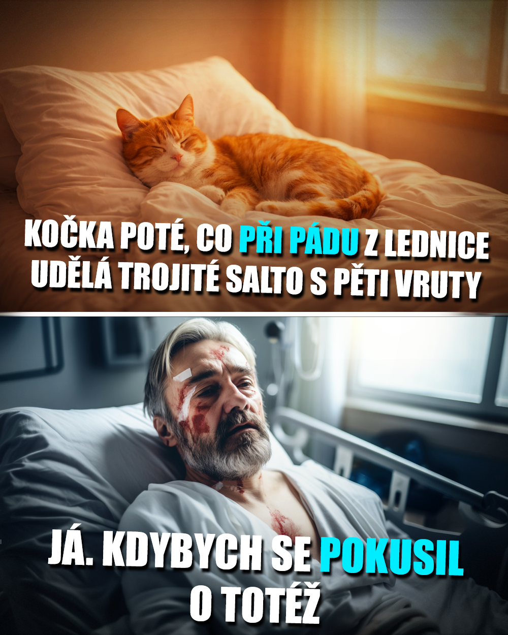 Není jak kočkám! Zdroj: OpenAI/vlastní