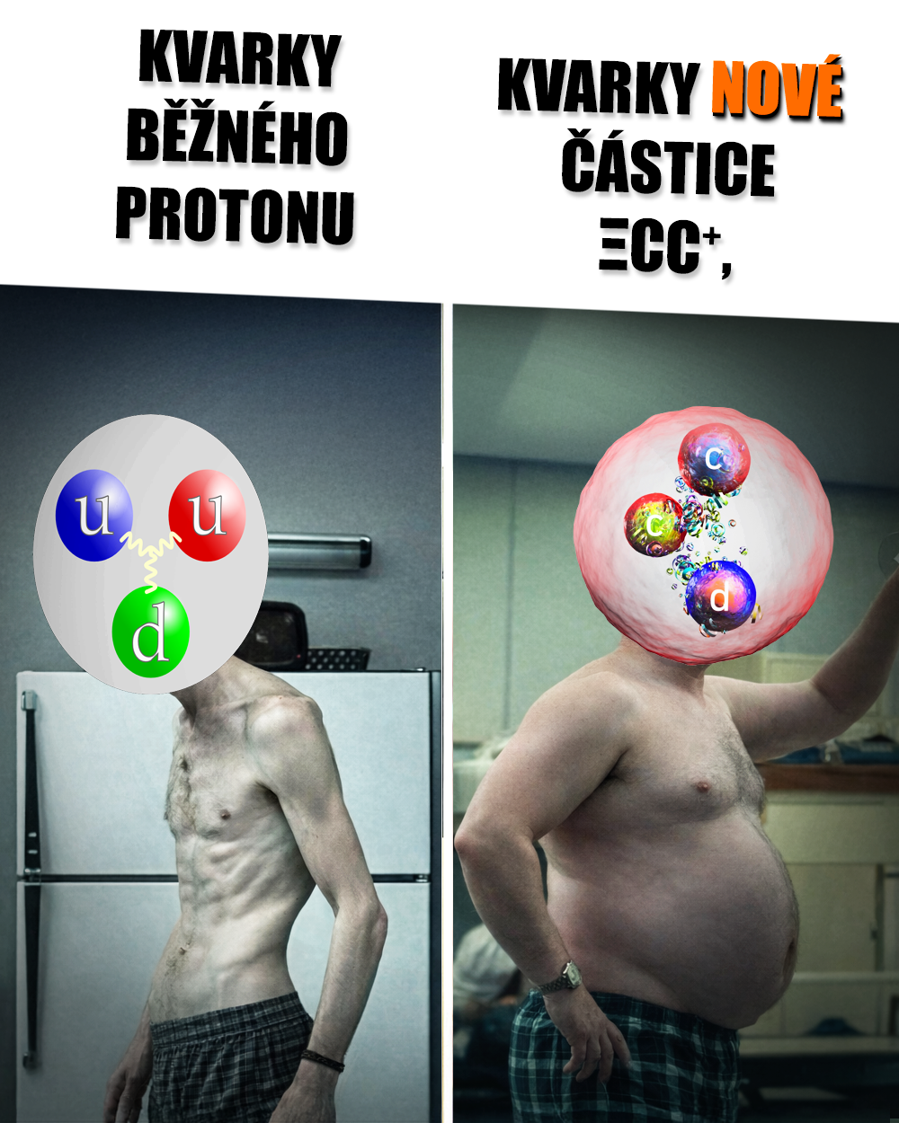 Částicovka bez Ozempicu... Zdroj: CERN/Wikipedia, Open AI/vlastní