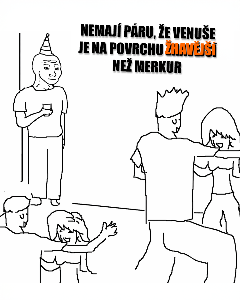Venuše není pro chladné hlavy. Zdroj: Public Domain