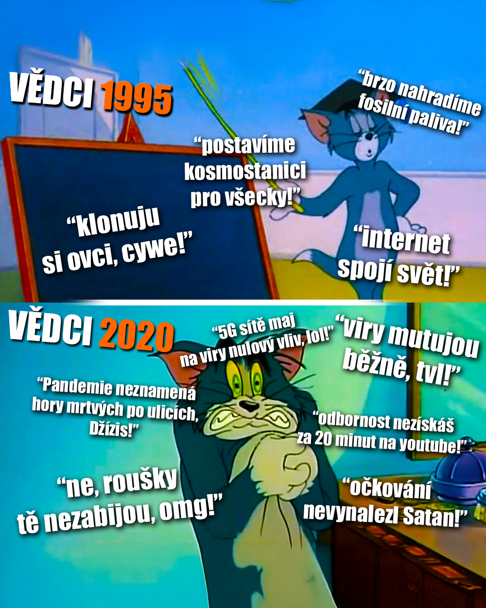 Covid, věda, dezinformace. Zdroj: Warner Bros.