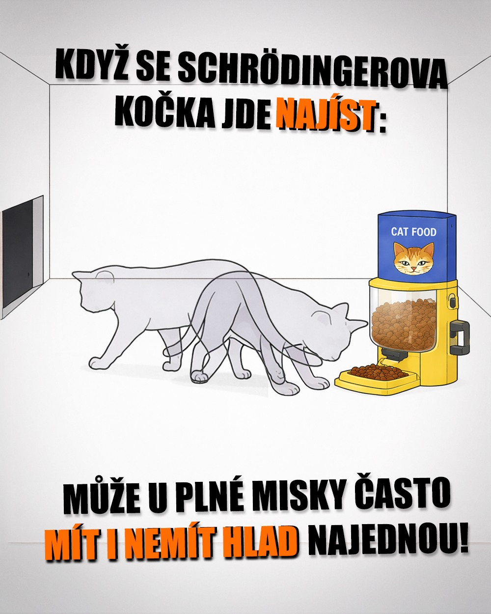 Kočky jsou obecně takový neurčitý biočich! Ale umí být mnohdy v super pozici! Zdroj: OpenAI/vlastní